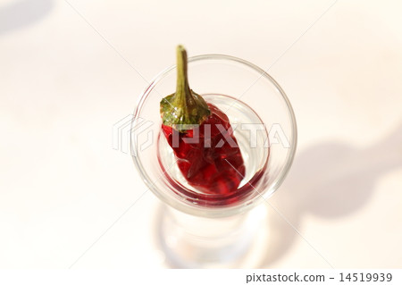 Grappa with chilly pepper Grappa with chilly pepper 14519939