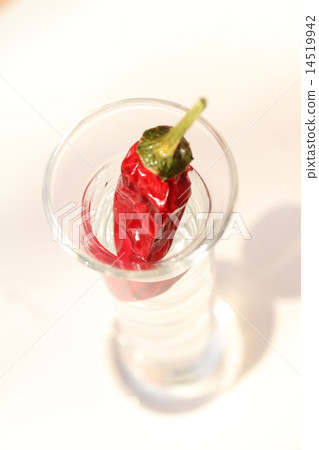 Grappa with chilly pepper Grappa with chilly pepper 14519942