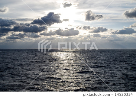 海洋 光線 海 14520334