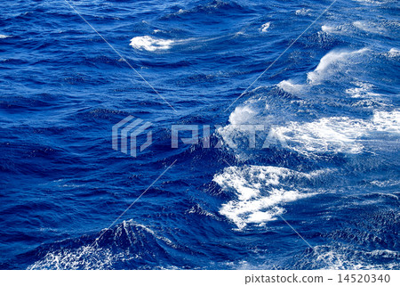 ocean, wave, blue water 14520340