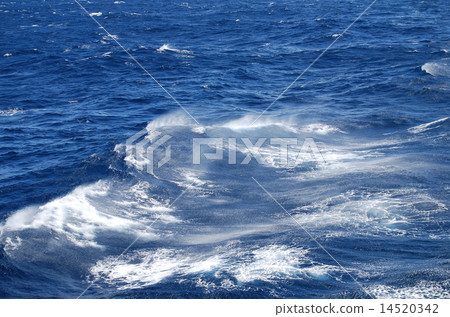 ocean, wave, blue water 14520342