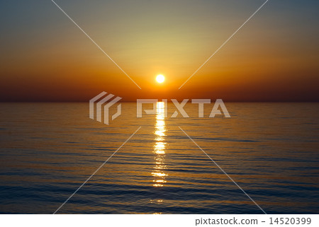 海洋 日出 朝陽 14520399