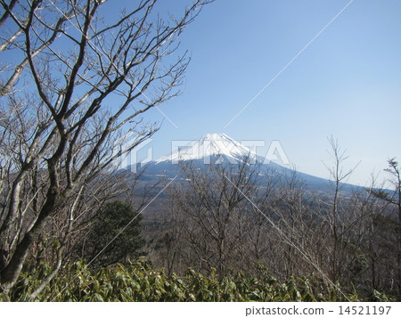 Mt. Fuji from Ryugadake mountain climbing road 14521197