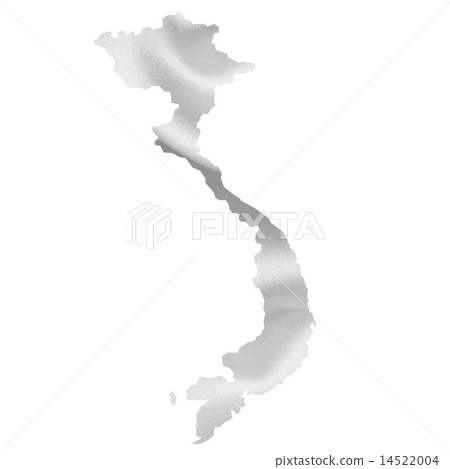 Vietnam map silk 14522004