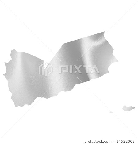 Yemen map silk 14522005