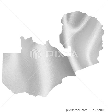Zambia Map Silk 14522006
