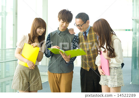University students and professors University students and professors 14522289