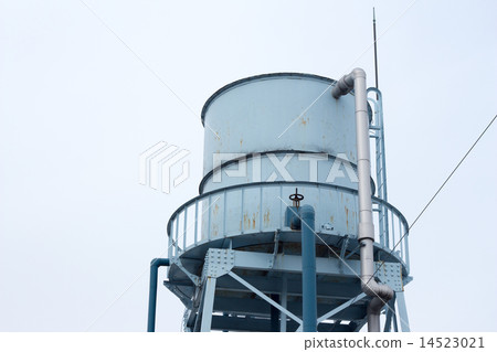 Light blue water storage tank 14523021