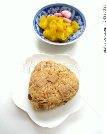Rice balls cooked rice 14523355