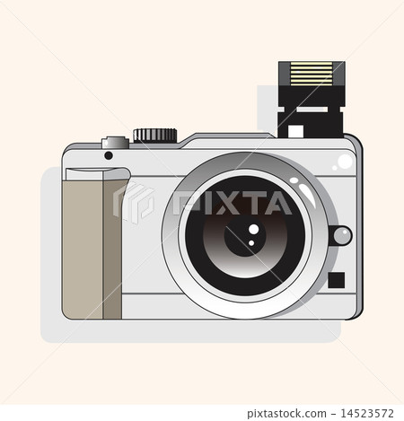 camera theme elements vector,eps 14523572