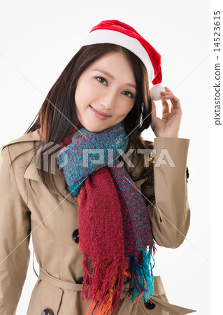 christmas woman christmas woman 14523615