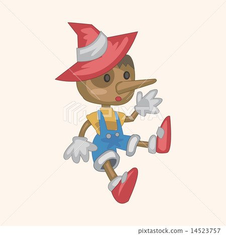 Pinocchio theme elements Pinocchio theme elements 14523757