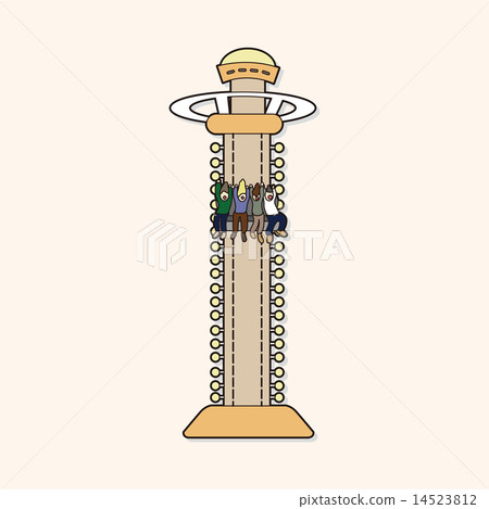 free fall theme elements 14523812