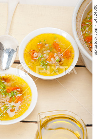 Syrian barley broth soup Aleppo style Syrian barley broth soup Aleppo style 14524000