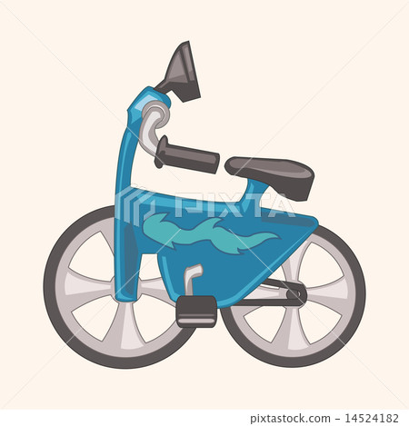 transportation bike theme elements vector,eps 14524182