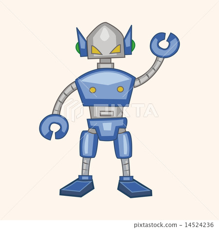 robot theme elements vector,eps robot theme elements vector,eps 14524236