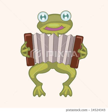 Frog on sale playing instrument