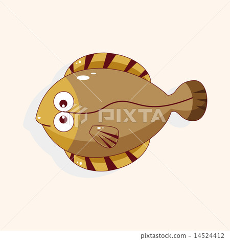 fish cartoon theme elements vector,eps 14524412