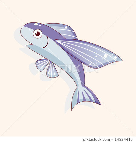 fish cartoon theme elements vector,eps fish cartoon theme elements vector,eps 14524413