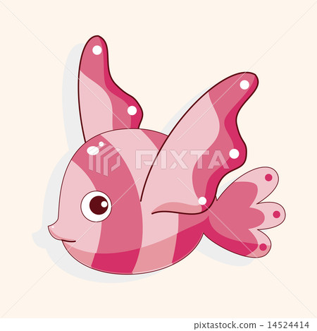 fish cartoon theme elements vector,eps 14524414