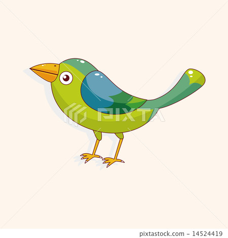bird cartoon theme elements vector,eps bird cartoon theme elements vector,eps 14524419