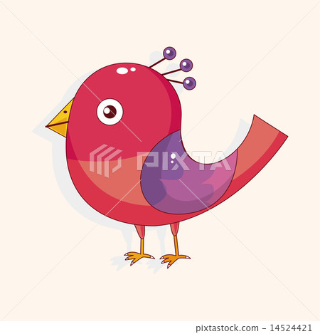 bird cartoon theme elements vector,eps bird cartoon theme elements vector,eps 14524421