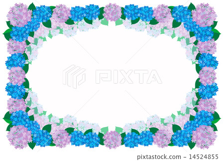 Seasonal "green flower tree" - hydrangea - white + background - design surrounding the whole circumference (horizontally long side) Seasonal "green flower tree" - hydrangea - white + background - design surrounding the whole circumference (horizontally long side) 14524855