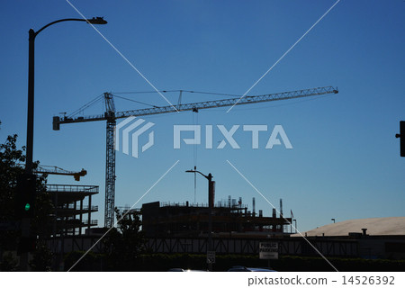 USA California Hollywood Construction Site USA California Hollywood Construction Site 14526392