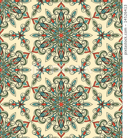 Vector Seamless Floral Pattern 14526413