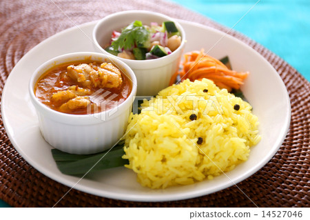 Lunch set Indian curry Lunch set Indian curry 14527046