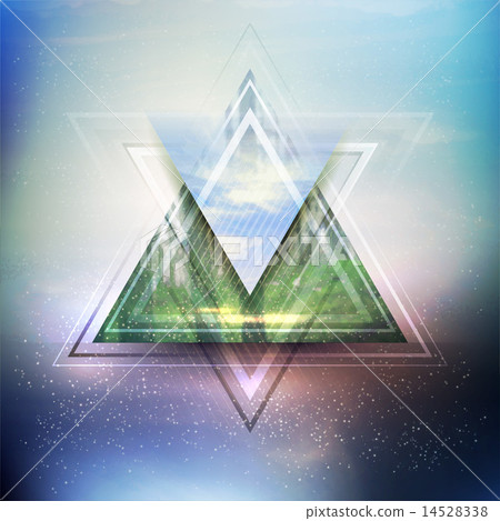 Abstract triangle future vector background Abstract triangle future vector background 14528338