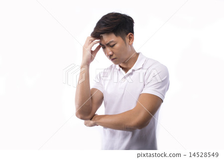 Young man in deep thought Young man in deep thought 14528549