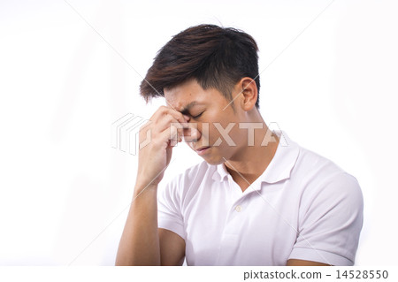 Young man in deep thought Young man in deep thought 14528550