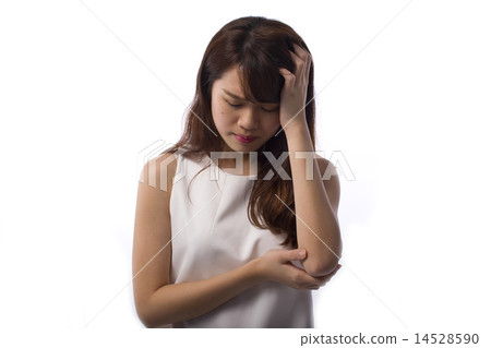 Young lady in stress 14528590