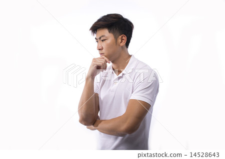 Young Man pondering 14528643