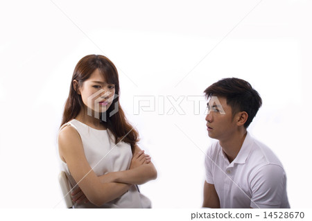 Angry Young Couple 14528670