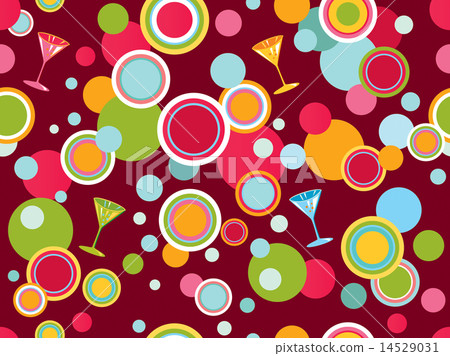 Seamless background with circles vector Seamless background with circles vector 14529031