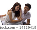 Unhappy young couple 14529419