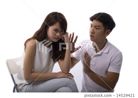 Unhappy Young Couple 14529421