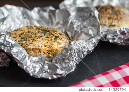 Grilled Camembert Cheese 14529704