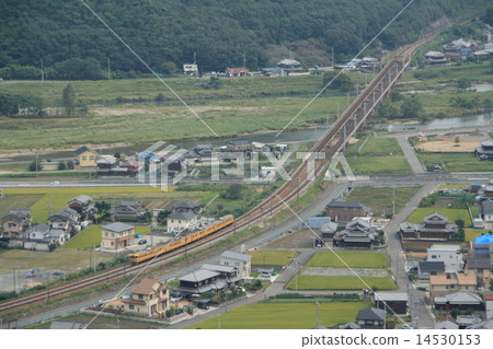 三洋幹線115系列靠近縣城 14530153