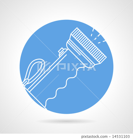 Diving lantern round vector icon 14531103