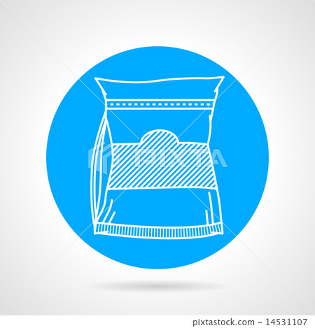 Sport supplements round vector icon 14531107