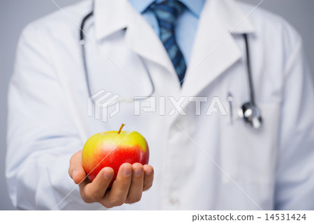 Doctor with an apple 14531424