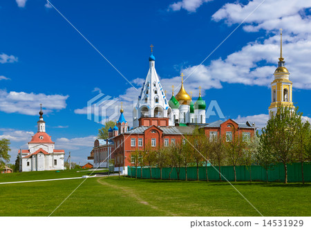 Churches in Kolomna Kremlin - Moscow - Russia Churches in Kolomna Kremlin - Moscow - Russia 14531929
