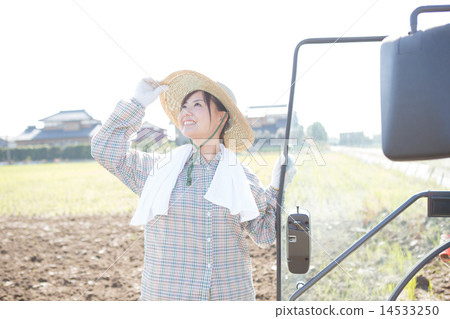 農業 笑容 笑臉 14533250