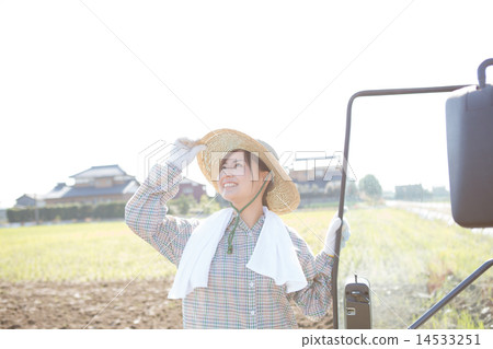 農業 笑容 笑臉 14533251