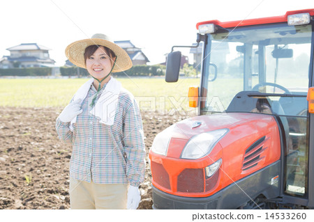 農業 笑容 笑臉 14533260