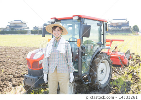 農業 笑容 笑臉 14533261