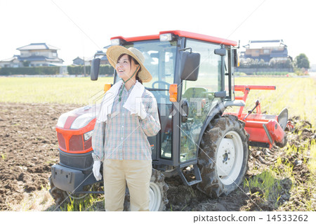 農業 笑容 笑臉 14533262